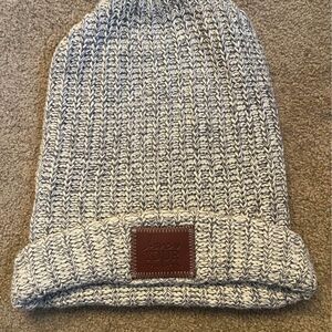 Love Your Melon Gray Knit Winter Beanie